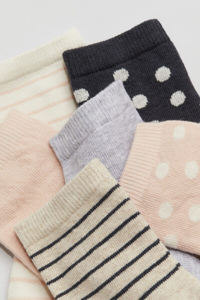 Beige 10-pack socks - 2