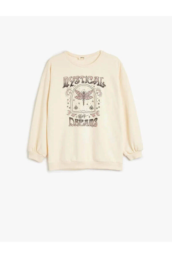 Beige Girls' Sweatshirt - 13