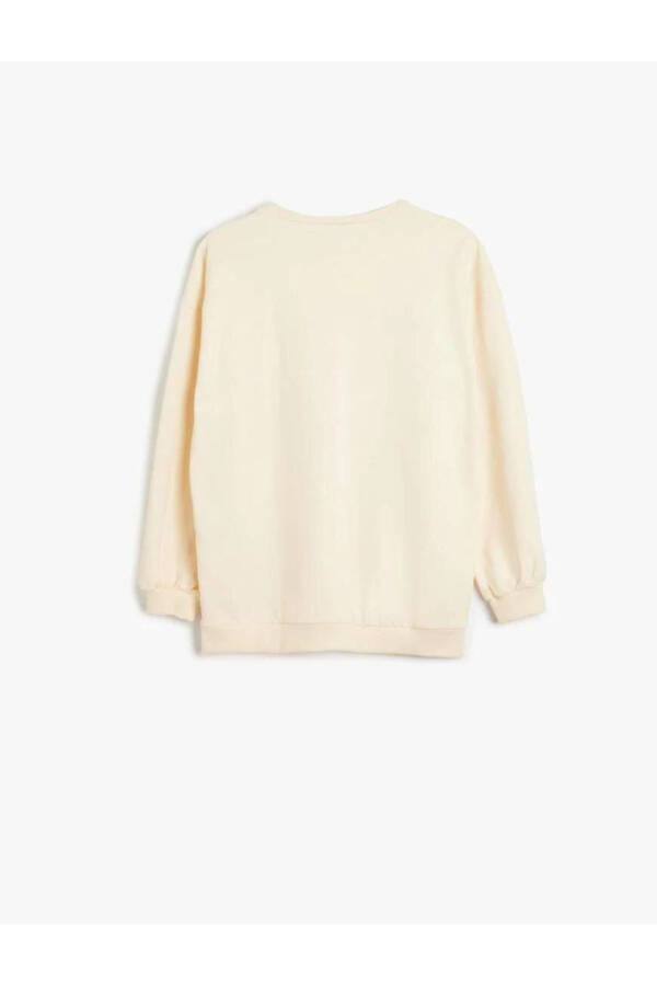 Beige Girls' Sweatshirt - 11