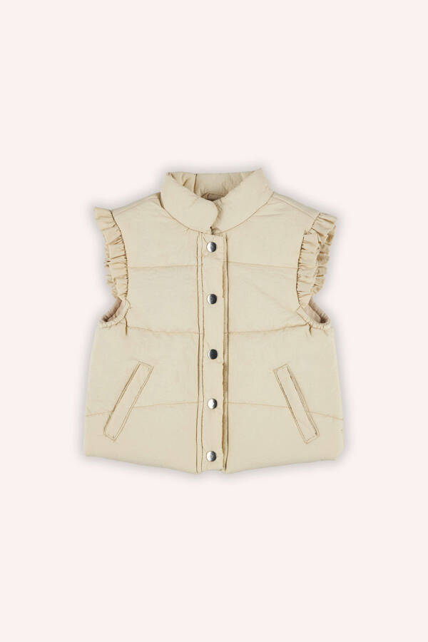 Beige Micro Vest - 1