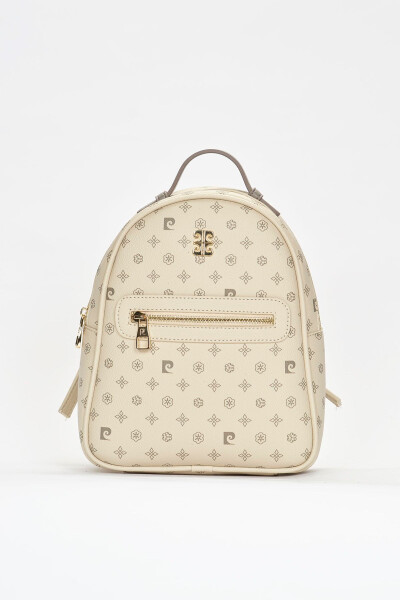 Beige Monogram Women's Backpack 05PO22Y1541 - 2