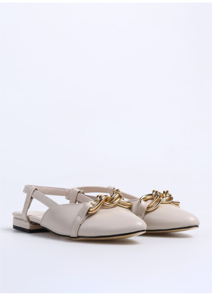 Beige Women's Ballerinas, BOELE brand - 7