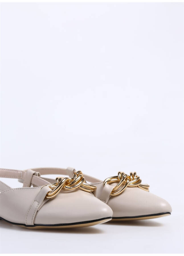 Beige Women's Ballerinas, BOELE brand - 10