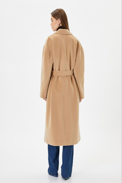 Beige women's coat - 4