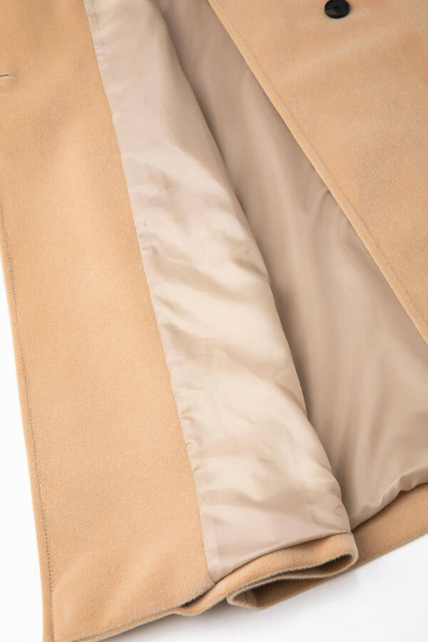 Beige women's coat - 7