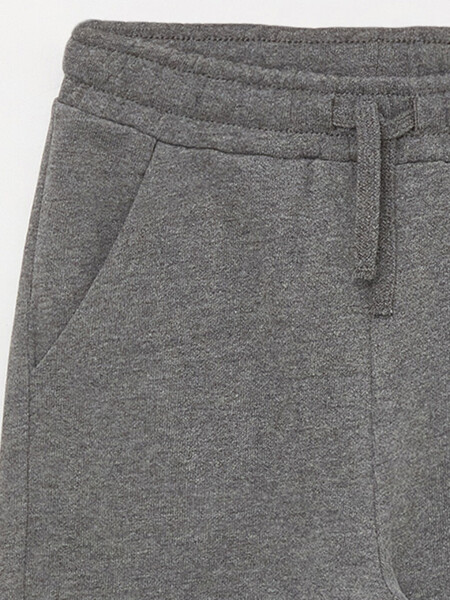 Beli Lastikli Basic Erkek Çocuk Jogger Eşofman Altı - 3