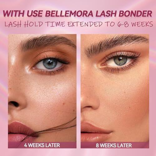 Bellemora Lash Bonder for Eyelash Extensions, Lash Glue Super Bonder with 30Pcs Cotton Swab, Lash Retention Accelerator, Lock in Glue Fume, Waterproof Oil-Proof Bonder for Lash Extensions 15ml - 6