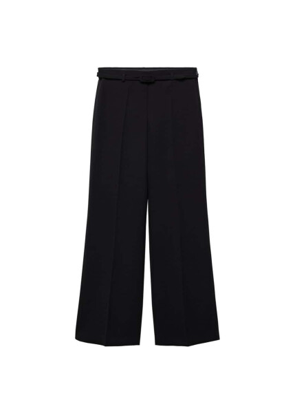 Belted wide-leg pants - 17