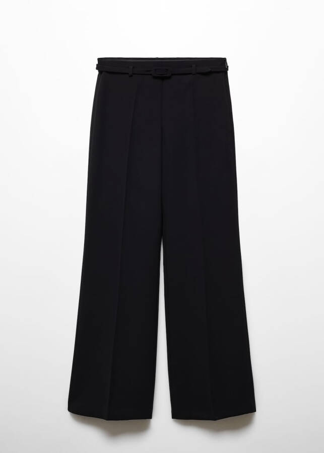 Belted wide-leg pants - 3