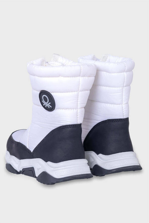 Benetton Kids Zipper Boots White BN-50125 - 4