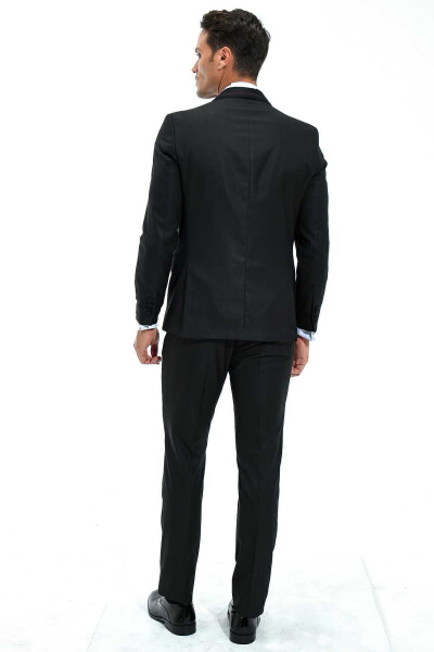 Berlin Ceremonia Black Groom Suit - 13