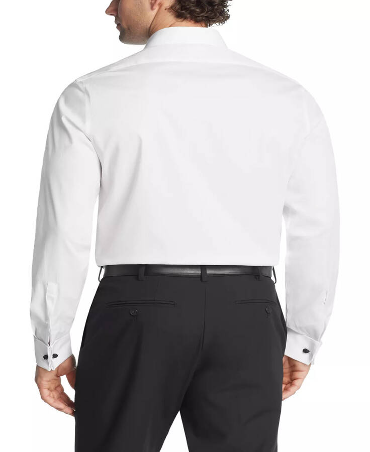 Бесконечный Цвет, Мужская Slim Fit Рубашка WHITE - 2