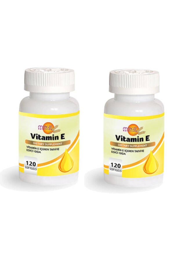 Beslenme Vitamini E 120 Softgel 2 Kutu - 1