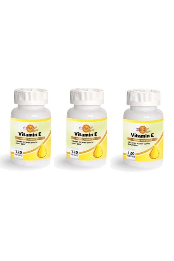 Beslenme Vitamini E 120 Softjel 3 Kutu - 1