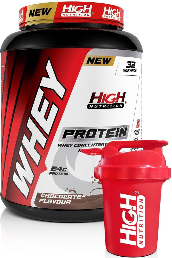 Beslenme Whey Protein 960 Gr Çikolata Aromalı Protein Tozu 24 Gram Protein 32 Servis - 1