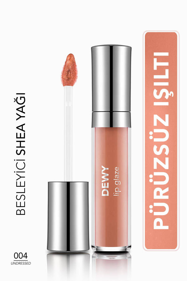 Besleyici Dudak Parlatıcısı - Dewy Lip Glaze - 004 Undressed-8682536068079 - 25