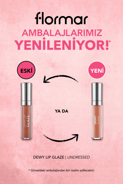 Besleyici Dudak Parlatıcısı - Dewy Lip Glaze - 004 Undressed-8682536068079 - 26