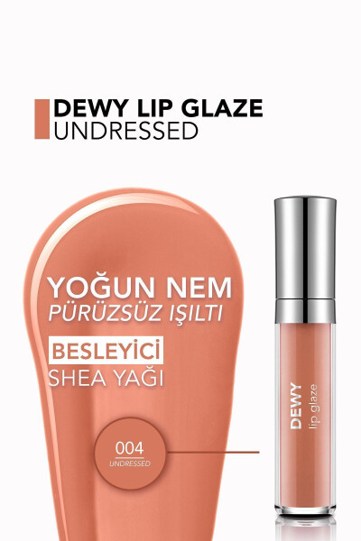 Besleyici Dudak Parlatıcısı - Dewy Lip Glaze - 004 Undressed-8682536068079 - 20