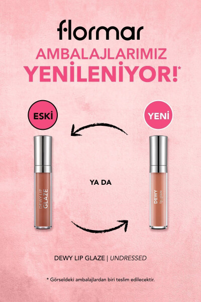 Besleyici Dudak Parlatıcısı - Dewy Lip Glaze - 004 Undressed-8682536068079 - 10