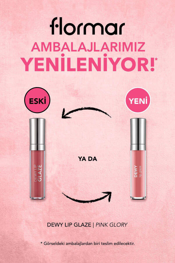 Besleyici Dudak Parlatıcısı - Dewy Lip Glaze - 013 Pembe Zafer - 8682536068253 - 26