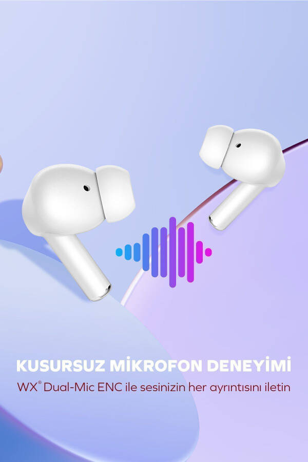 Беспроводные Bluetooth-наушники by Deji Pro с LED-дисплеем, HiFi, HD 4 микрофона, ENC, глубокие басы - 3