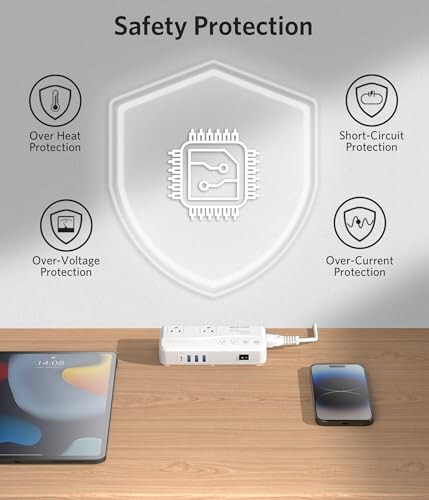 BESTEK Evrensel Seyahat Adaptörü Saf Sinüs Dalgası 220V ila 110V Voltaj Dönüştürücü 4 USB(1 PD35W) Şarj ve UK/AU/US/EU Dünya Çapında Fiş Adaptörü - 6