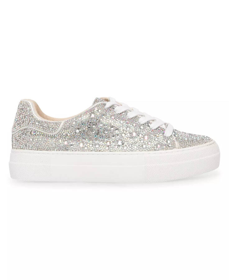 Betsey Johnson Kadın Sidny Platform Spor Ayakkabıları Rhinestone - 4