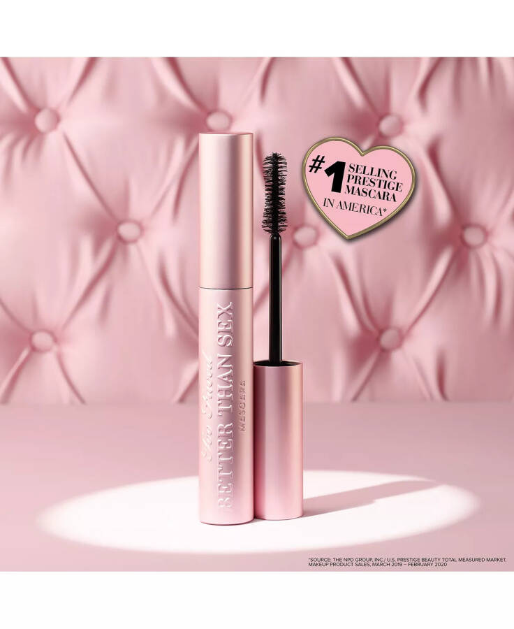 Better Than Sex Volumizing & Lengthening Mascara Deep Black - 7