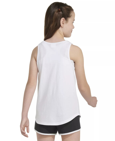 Beyaz Pamuklu Logo Tank Top - 2