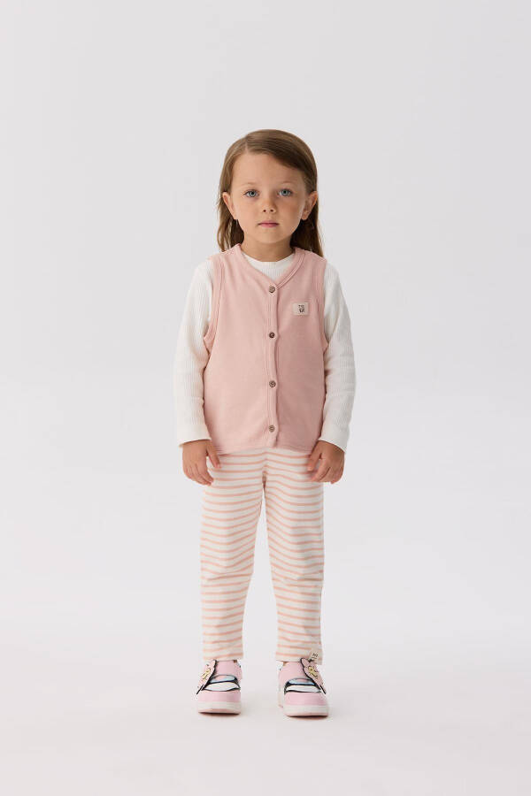 BG Store Baby Girl Salmon Vest - 1