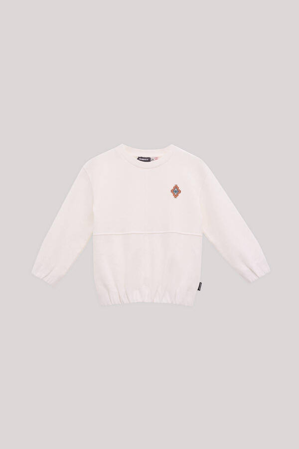 BG Store Boys Ecru Sweatshirt - 5