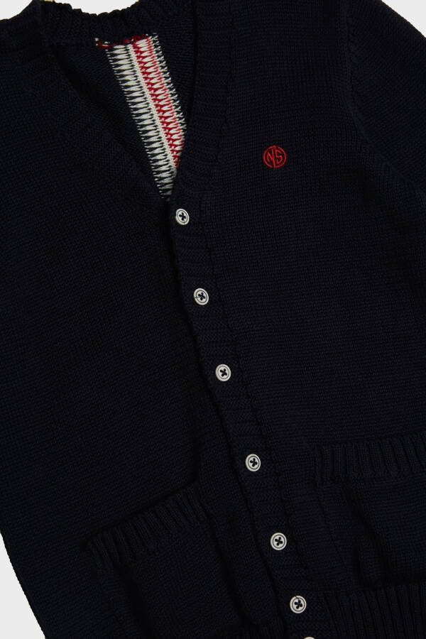 BG Store Boys Navy Cardigan 23FW1NB3720 - 7