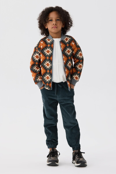 BG Store Boys' Printed Jacket - 8