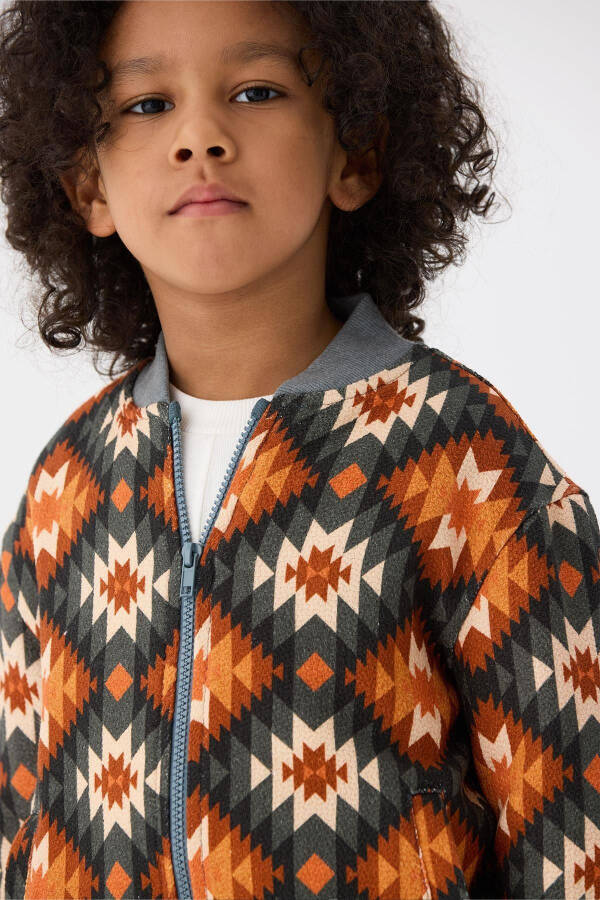 BG Store Boys' Printed Jacket - 10