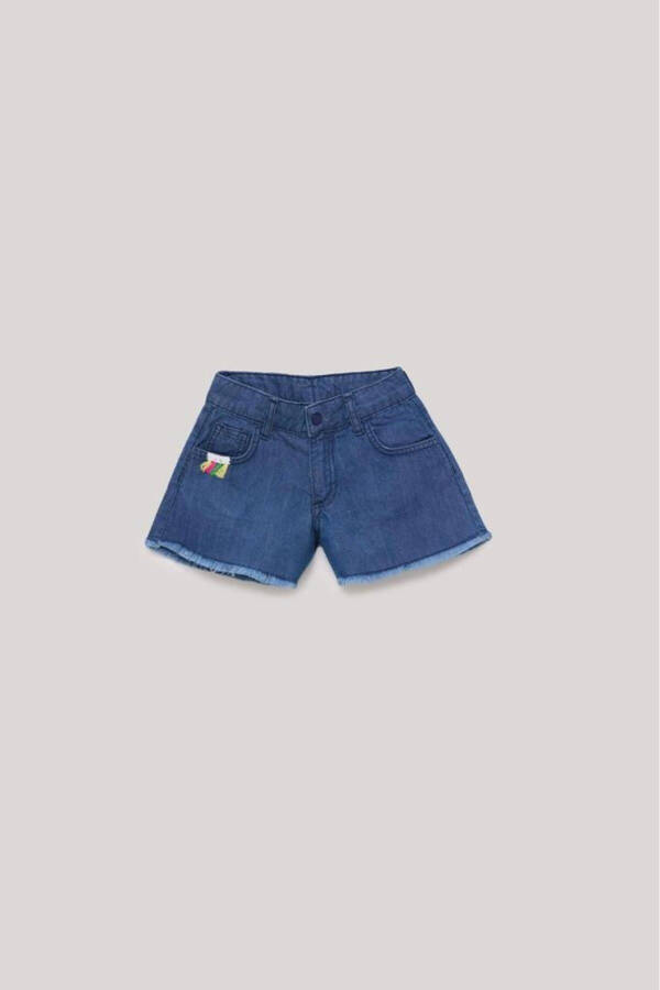 BG Store Qizcha Bolalar Denim Shorti - 1