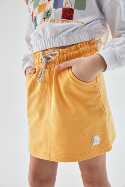 Bg Store Yellow Skirt for Girls 23psstj4302 - 10