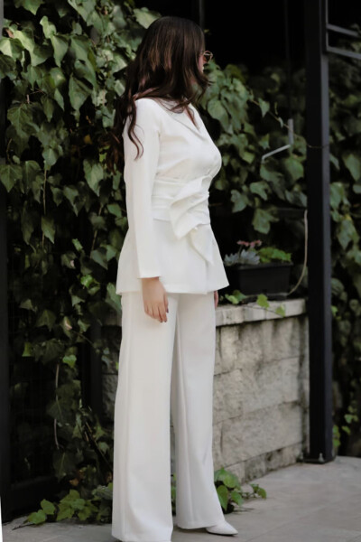 Bialy White Suit - 2