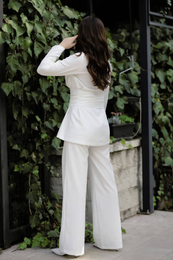 Bialy White Suit - 3