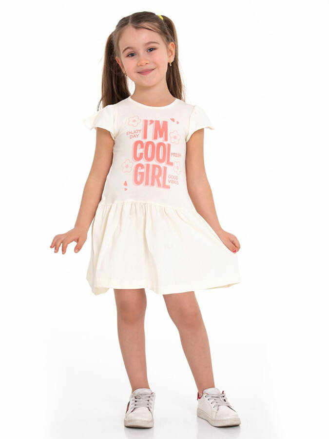 Bicycle Collar Baby Girl Dress - 5