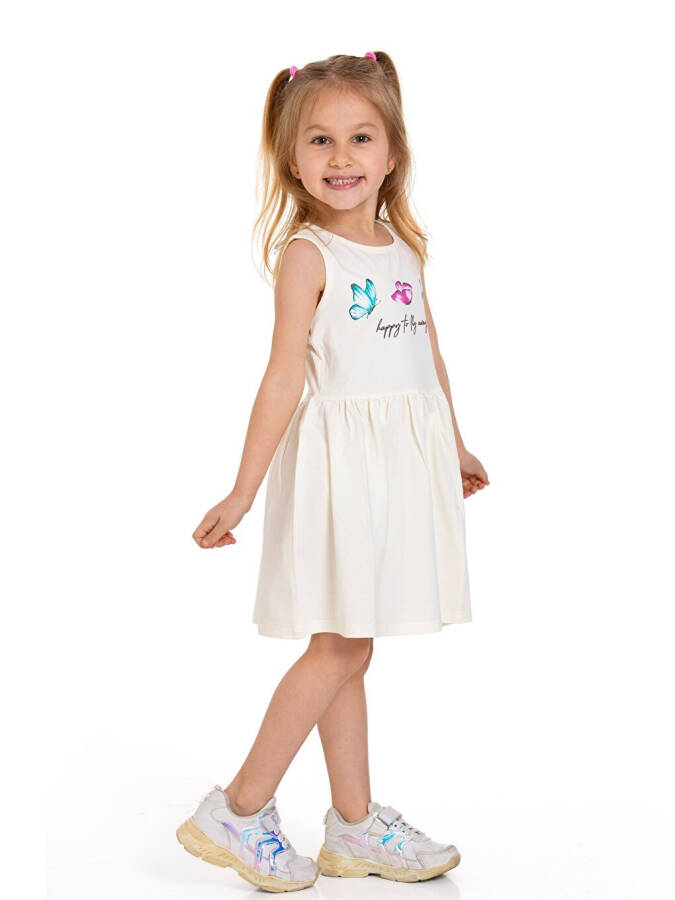 Bicycle Collar Baby Girl Dress - 7