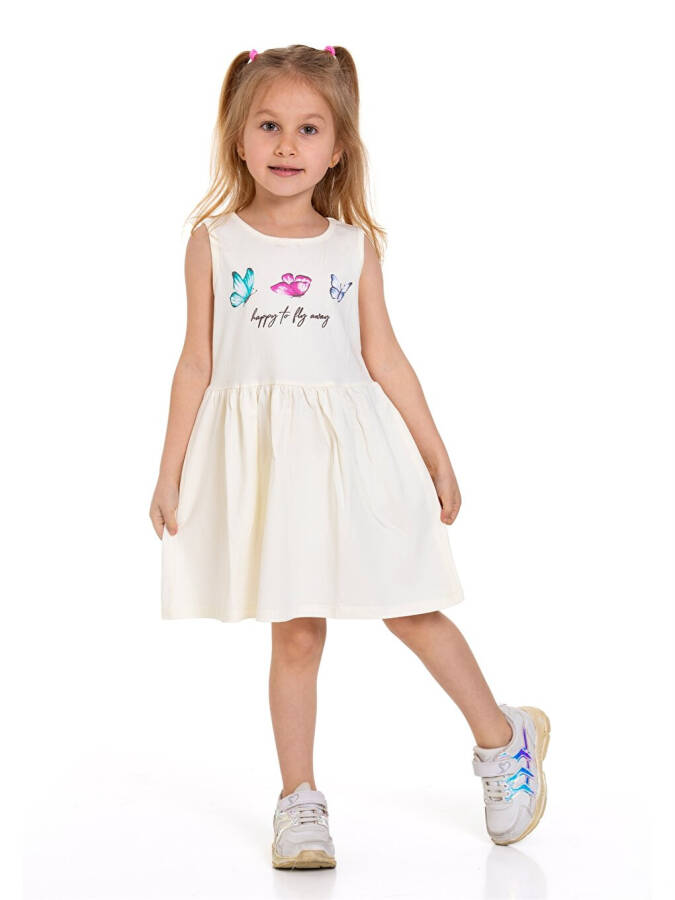 Bicycle Collar Baby Girl Dress - 8