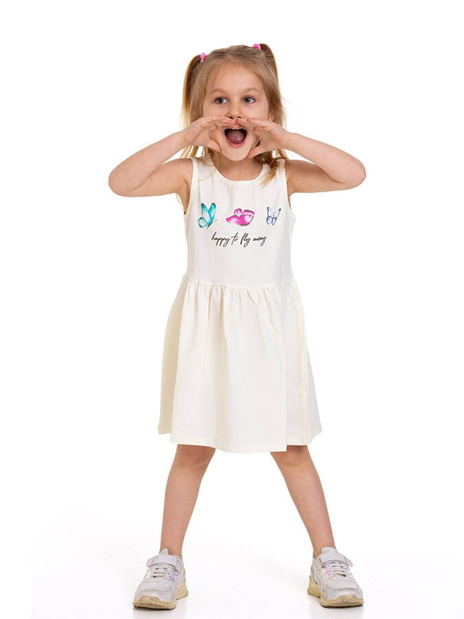 Bicycle Collar Baby Girl Dress - 9