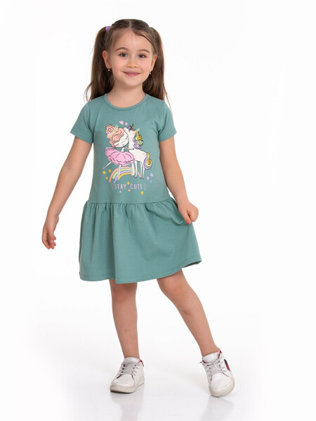 Bicycle Collar Baby Girl Dress - 7