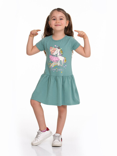 Bicycle Collar Baby Girl Dress - 8