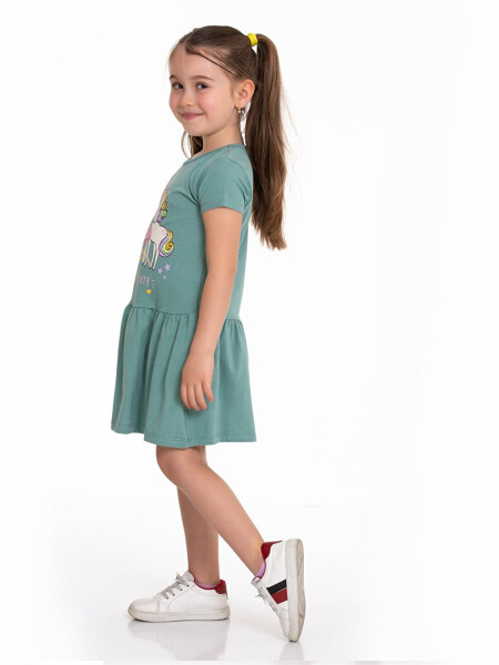 Bicycle Collar Baby Girl Dress - 9