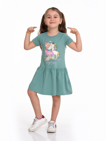 Bicycle Collar Baby Girl Dress - 3