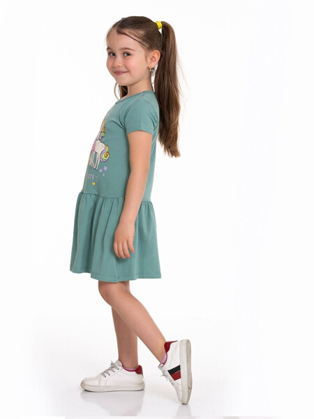 Bicycle Collar Baby Girl Dress - 4