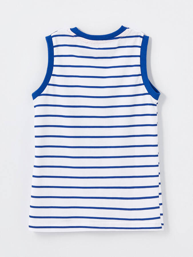 Bicycle Collar Printed Boys' Tank Top - 3