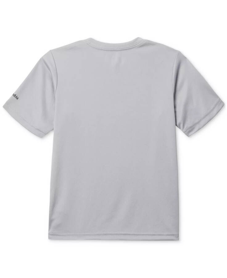 Big Boys Fork Stream Graphic Short-Sleeve T-Shirt Columbia Grey - 2