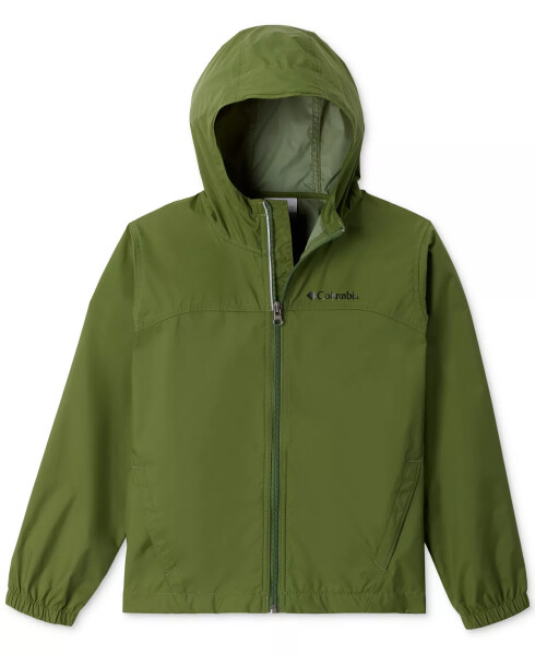 Big Boys Glennaker Full-Zip Hooded Rain Jacket Canteen - 1